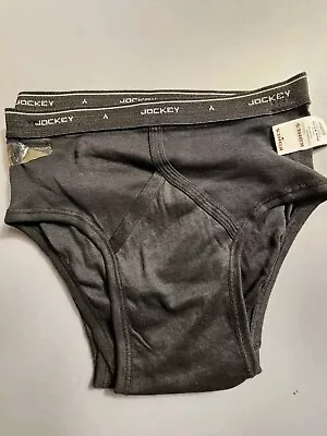 2 Jockey Briefs Underwear Mens Size 36 Large Classic Briefs 100% Cotton • $8