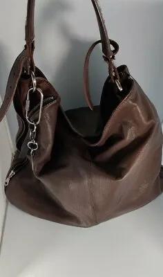 Tylie Malibu Thompson Handbag Purse Bag Hobo Tote Brown • $68