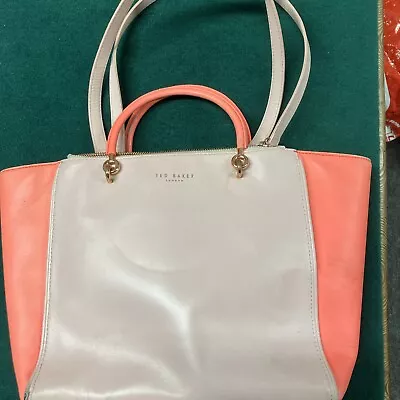 Ted Baker Ladies Hand Bag 2 Tone ColourCollegeUniversityWork • £2