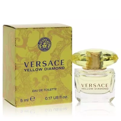 Versace Yellow Diamond By Versace Mini EDT .17 Oz For Women • $20.15