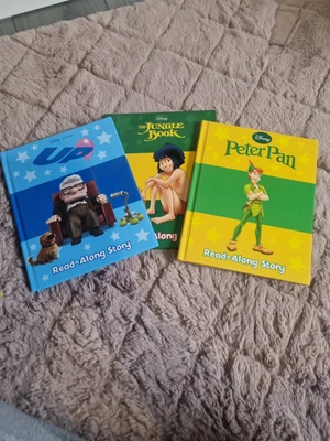 £2.49 • Buy Disney Read Along Story Bundle - Up - Jungle Book - Peter Pan