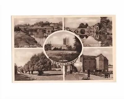 £0.99 • Buy Tewkesbury Multi-view Postcard