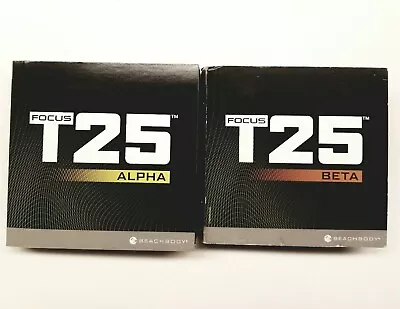 BeachBody Focus T25 Alpha Beta Replacement Discs - Pick One DVD • $2.69