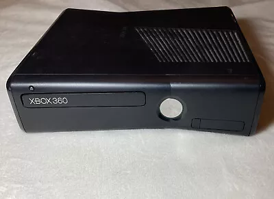 Microsoft Xbox 360 S Console Only - Black (1439) System Tested And Works /o • $65