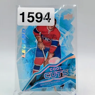 2022-23 Upper Deck Ice Legends Cool Cuts #CC-44 Maurice Richard • $15