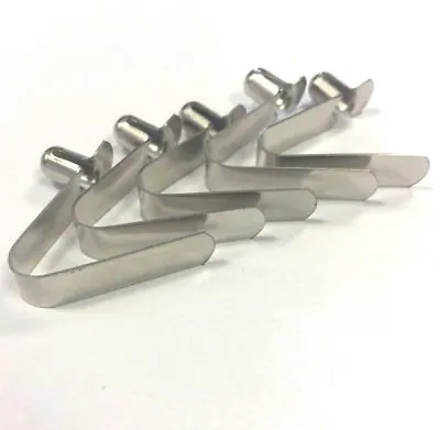 Metal Push 6mm Spring Snap Clip Locking Tube Pin For Gazebo • £4.49