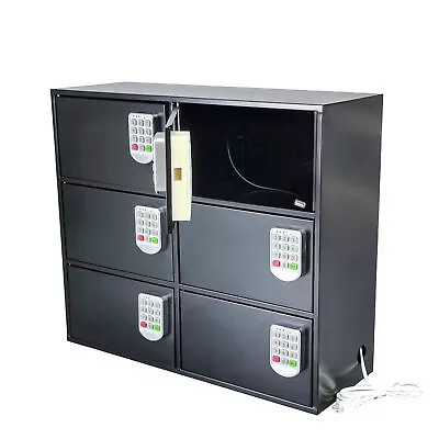 Cellphone Locker Charging Station Public Private Keypad Electronic Lock 22X19X8 • $441.80