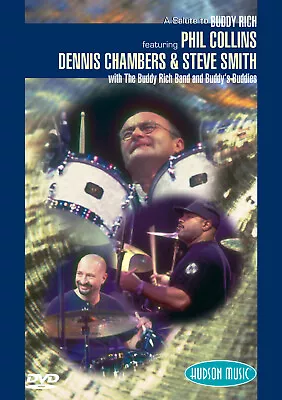 A Salute To Buddy Rich Phil Collins Steve Smith Drum Concert Music Video DVD • $14.99