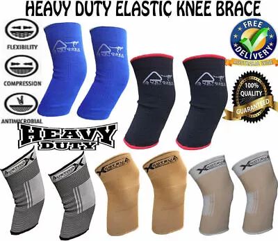 Elastic Knee Brace Strap Guard Support Sleeve Leg Muscles Protection GYM Sport • $8.55