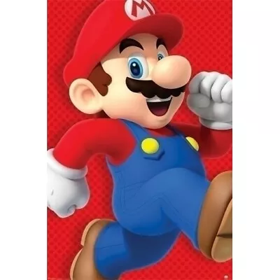 SUPER MARIO - RUN POSTER 24x36 - 2934 • $11.88