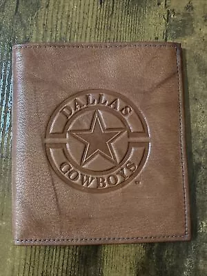Rico Wallet Texas Dallas Cowboys Brown Hipster Mens Cash And Card Wallet • $15