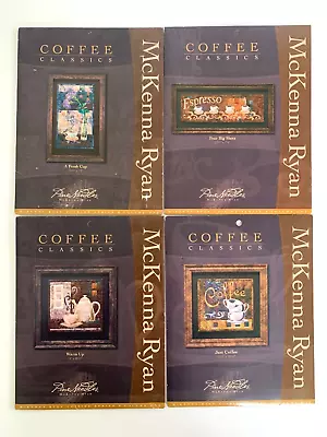 Set Of 4 McKenna Ryan COFFEE CLASSICS Applique Quilt Patterns • $34.99