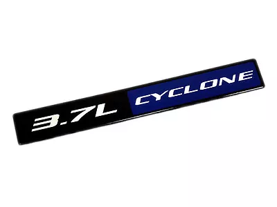 2 Ford Mustang V6 3.7l Cyclone Engine Thin Aluminum Emblems Logo Badges Blue • $11.99