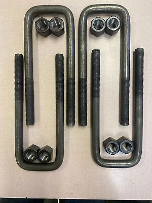 1953 1954 1955 1956 FORD PICKUP REAR U-BOLTS F-100 Half Ton  SET  • $80.92