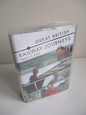 Michael Portillo Great British Railway Journeys Series 1 2 3 & 4 New Dvd Box Set • £20