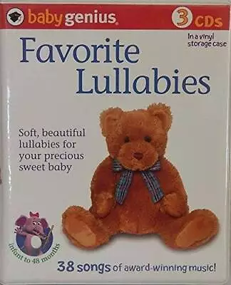 Baby Genius: Favorite Lullabies - Audio CD By Baby Genius - VERY GOOD • $10.83