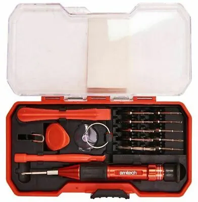 17Pc Precision Mobile Phone + Computer Repair Tool Set Mini Smartphone Laptop  • £11.99