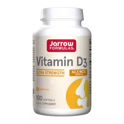 Jarrow Formulas Vitamin D3 2500iu 100's • £35.09