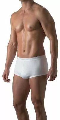 Mens Jockey Y Front Underwear White Brief Undies • $21.95