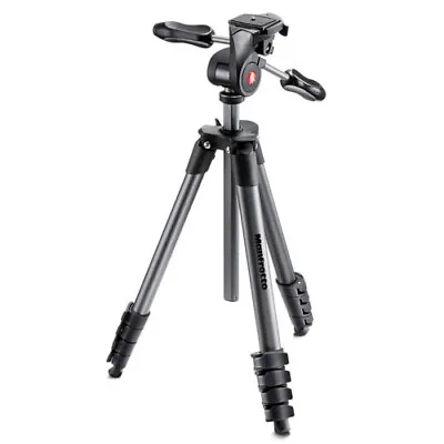 $148.85 • Buy Manfrotto Compact Advanced Tripod With 3-Way Head