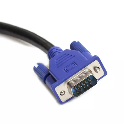 VGA SVGA Monitor Extension Cable 15Ft 3M Male To Female MF Computer LCD LED Cord • $57.99