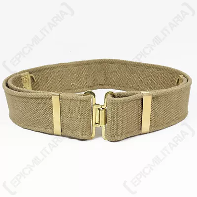 WW2 British Army 37 Pattern Belt - Repro Soldier Webbing Uniform All Sizes New • $35.95