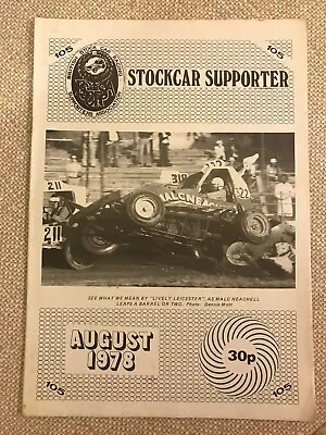 Stockcar Supporter Magazine - Brisca F1 And F2 - August 1978 No. 105 • £1.99