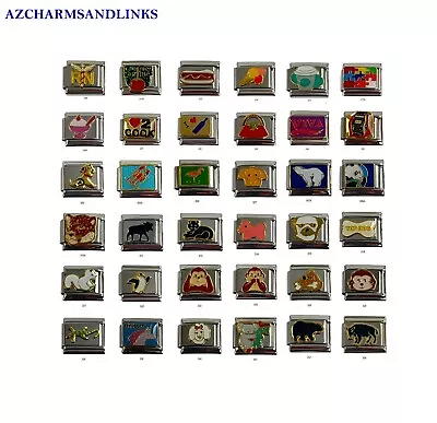 Italian Charms Lots To Choose From Italian Charm Links For Your Bracelet (Set19) • $2.39