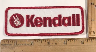 Vintage Kendall Motor Oil Logo Patch Automotive Car Racing Motorcycle • $4.25