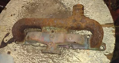 Massey Harris 22 Tractor Engine  Exhaust Manifold W/ Pipe Continental 140 Part  • $150