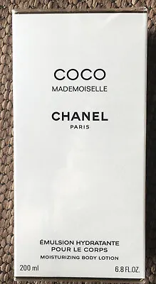 $95 • Buy Sealed Chanel Coco Mademoiselle Moisturizing Body Lotion . Serial # 6402. 6.8 Oz