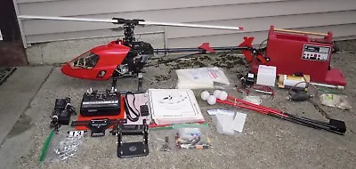 $601.99 • Buy Vintage X-Cell 30 Nitro R/C Helicopter Lot With Remote / Electronics Accessories