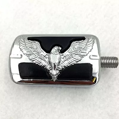 $18.21 • Buy Hawk Emblem FOOT PEG PEDAL FOR HARLEY DAVIDSON DYNA V-ROD CVO SOFTAIL 87-14