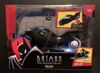 McFarlane Batman The Animated Series - Light Up Batcycle Vehicle Figure • $33