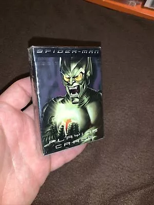 Marvel Spiderman 2002 Green Goblin Playing Cards Deck - Brand New & Sealed • $10.95