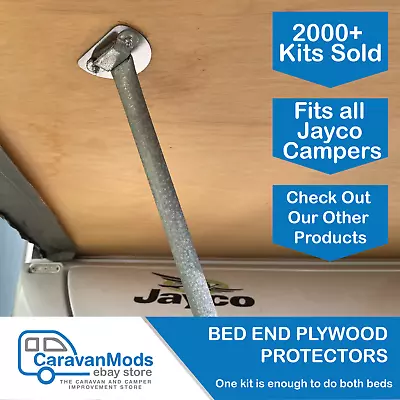  Bed End Plate X4 Ply Wood Protectors To Suit Jayco Camper Trailers Modification • $29.99