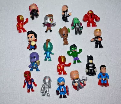 Marvel Avengers Toys Cake Toppers Action Figure Batman Ironman Hulk Superman 19+ • $10