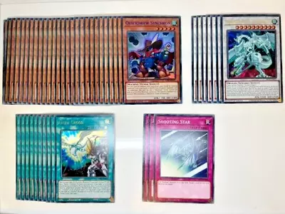 Yugioh - Competitive Shooting Star/Stardust Dragon Deck + Extra Deck • £19.99