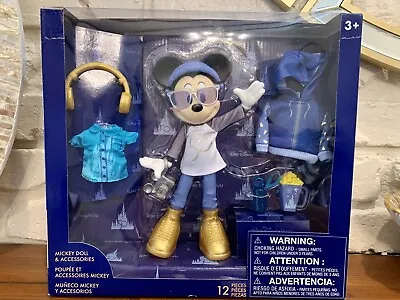 WDW 50th Anniversary Mickey Mouse Doll And Accessories Set • $36.80