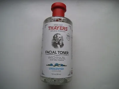 $9.99 • Buy Thayers Facial Toner Witch Hazel In Unscented 12 Oz / 355 Ml