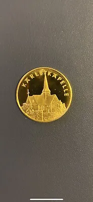 £170 • Buy Rare German 24 Carat Gold Coin/medal