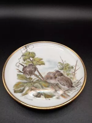 Kaiser W. Germany Baby Birds Mini 4  Plate/coaster • $10