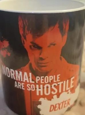 Dexter 11 Oz Coffee Mug   Normal People Are So Hostile     • $14.90