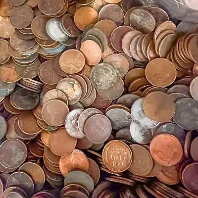 Vintage (Dirty) Wheat Penny + Indian Head Penny Mixed Lot | LIQUIDATION SALE • $14.99
