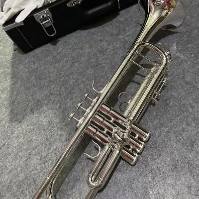 New Silver Plated Trumpet YTR-8335GS B Flat Professional Performance Trumpet • $399.80