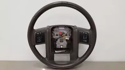 15 Ford F250 Super Duty Lariat Steering Wheel Brown Leather • $212.50