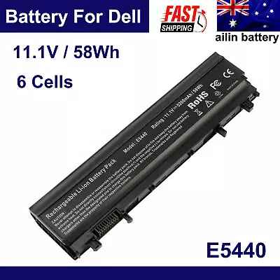 E5440 Laptop Battery For Dell Latitude E5540 VV0NF NVWGM 0K8HC 451-BBIE 58Wh NEW • $34.99