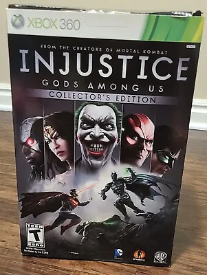 $45 • Buy Injustice: Gods Among Us Collector's Edition; Statue & Comic NO GAME