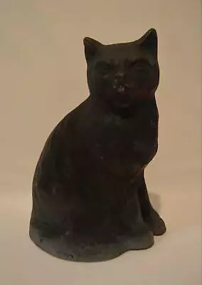 Vintage Original Creations Co #402 Cast Iron Sitting Cat Doorstop • $149.99