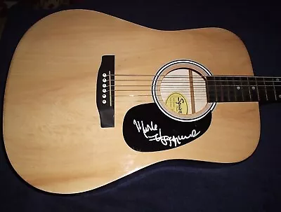 Merle Haggard Signed Guitar Fender Acoustic Rare! R.i.p! Awesome! L@@k Proof! • $3999